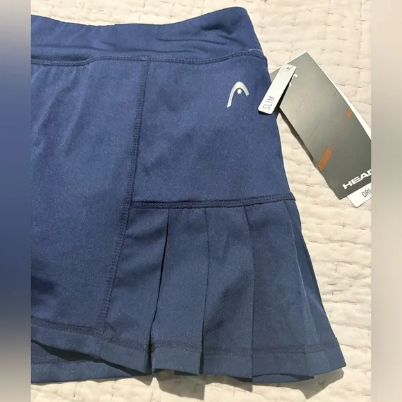 Head Women's Mini Skirt in Navy Blue - Picture 2 of 10